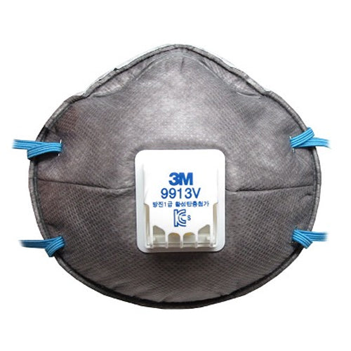 (10 ea) 3M Particulate Respirator 9913V Cool Flow Valved Mask