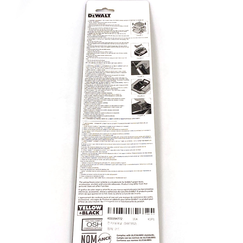 (1 Pack 3 Pcs) Dewalt DW7352 Planer Blade 13-Inch For Dewalt DW735 Planers