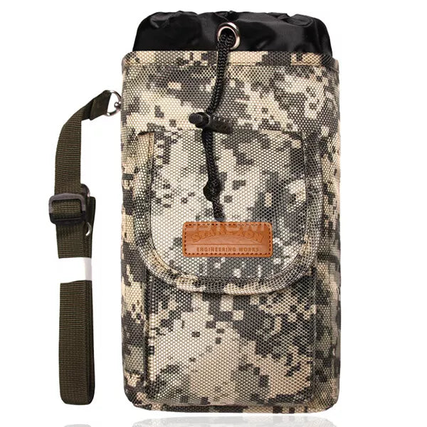 Starexon ST-5209 Military Worker's Water Bottle Pouch Case Bag 2 Pockets