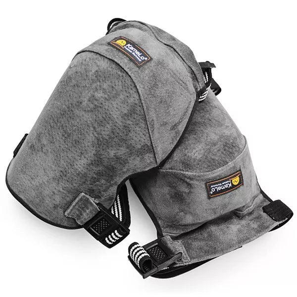 KameLo AK-2 Leather Welding Knee Pads High Density Urethane Foam Protective