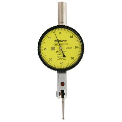 Mitutoyo 513-464-10E Dial Test Indicator Basic Standard Set 0.8 mm