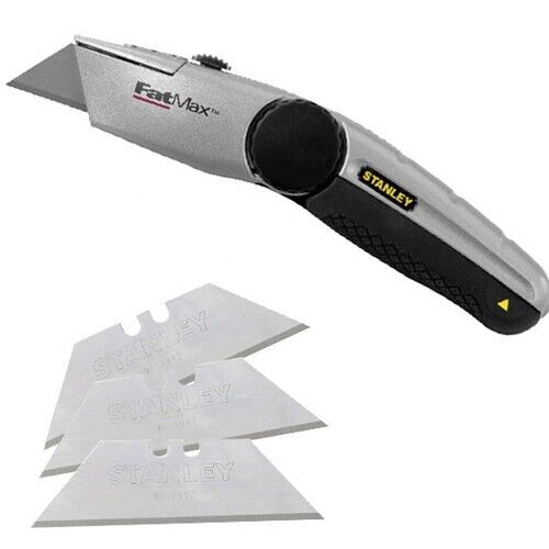 (2 Pcs) Stanley 10-777-KR FatMax Locking Retractable Utility Cutter