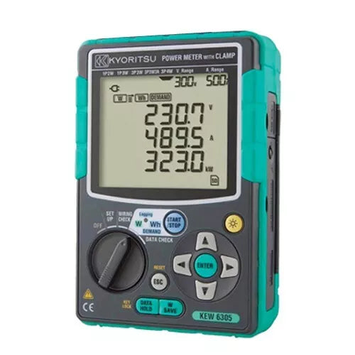 Kyoritsu KEW 6305 Clamp Power Meter Tester