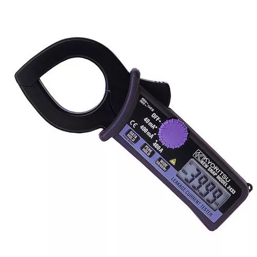 Kyoritsu 2433 AC/DC Digital Leakage Clamp Meter Multimeter Tester