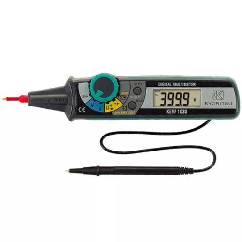 Kyoritsu 1030 Compact Pen Digital Multimeter Tester AC/DC 600V