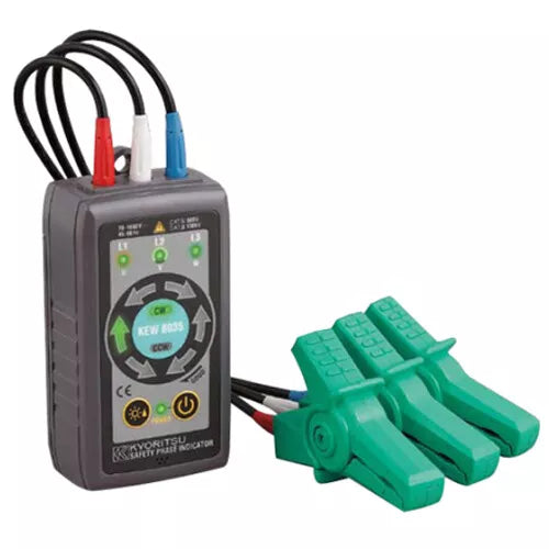 Kyoritsu 8035 Non-Contact Safety Phase Indicator Meter Tester 70V to 1000V AC