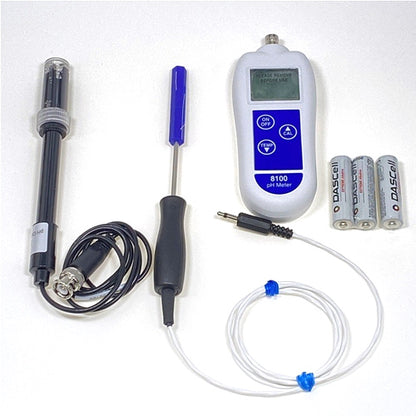 ETI PH-8100 pH and Temperature Measurement Meter Kit with Carry Case
