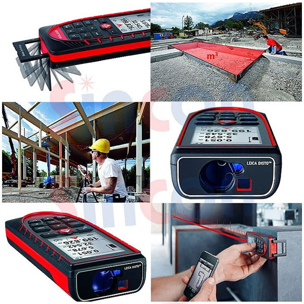 Leica DISTO D510 650ft/200m Laser Distance Measurer Meter Bluetooth