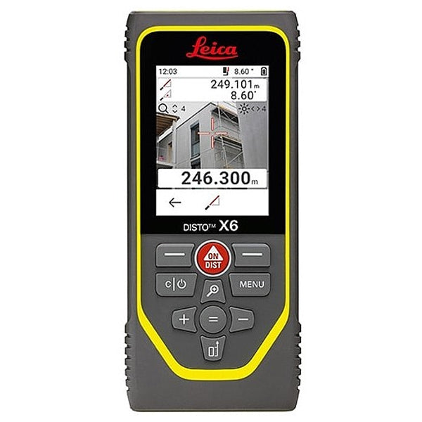 Leica DISTO X6 Extremely Rugged Laser Measure Distance Meter