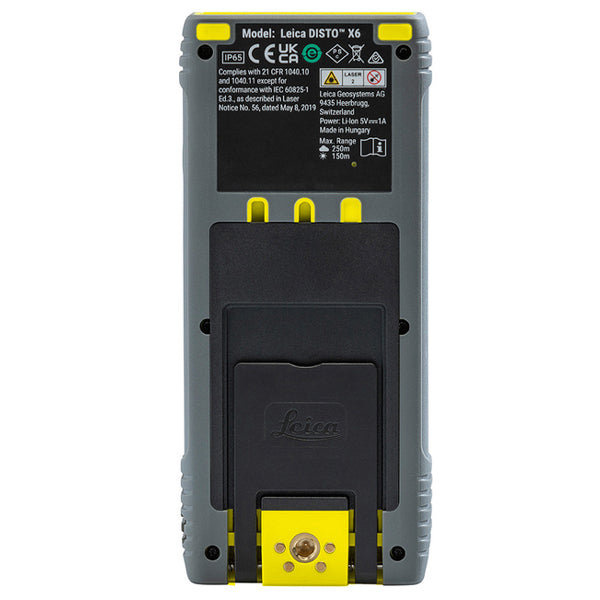 Leica DISTO X6 Extremely Rugged Laser Measure Distance Meter